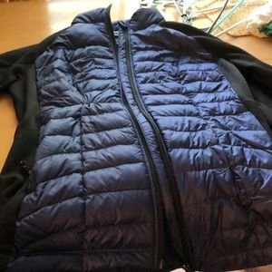 Blue and black jacket